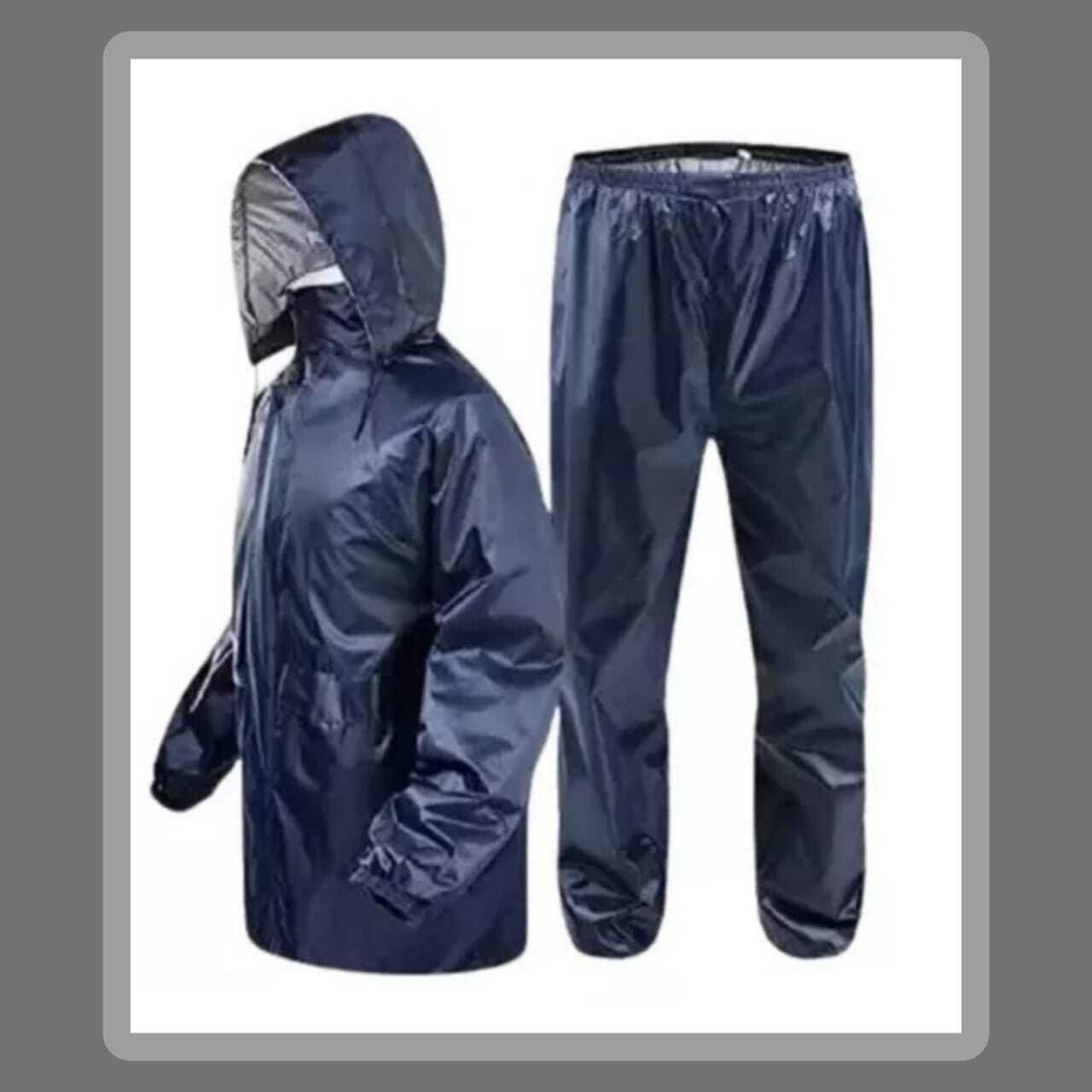 Solid Men Rain Suit