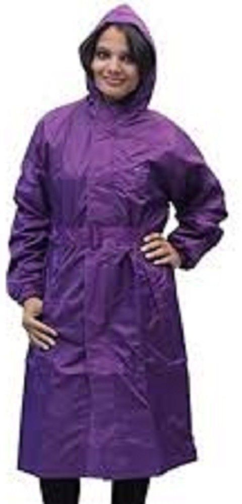 fashionon Solid Women Rain Suit-picture-10