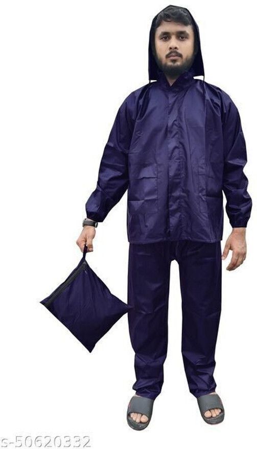 v nimoliya Solid Men Raincoat-picture-28