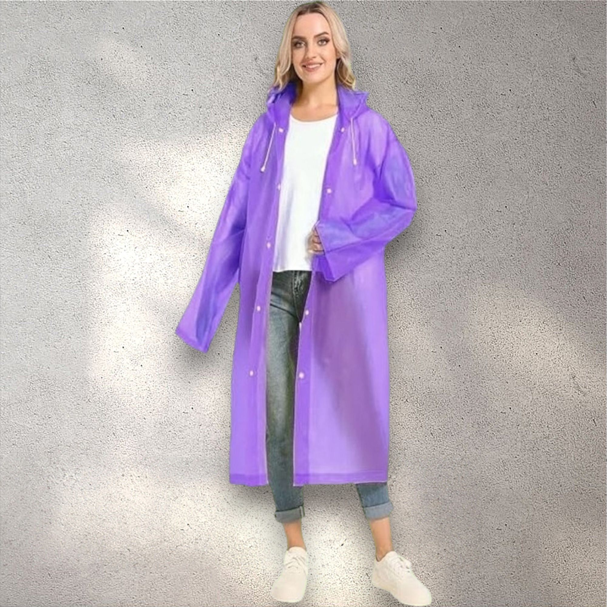 opparel Solid Women Raincoat-picture-47