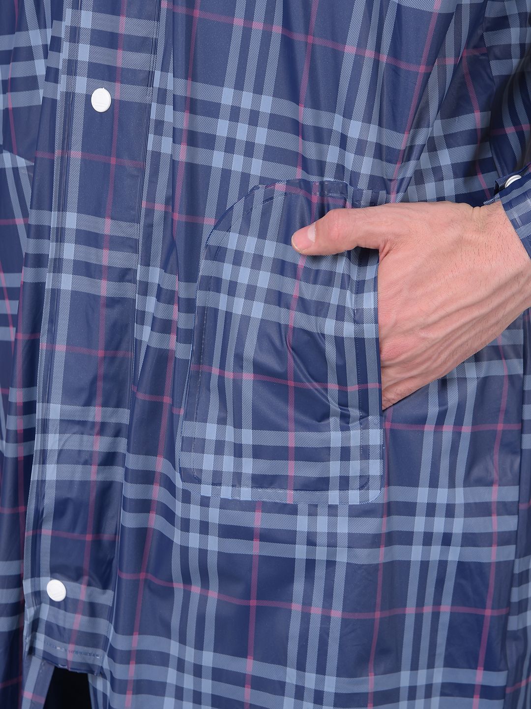 dollar Checkered Men Raincoat-picture-15