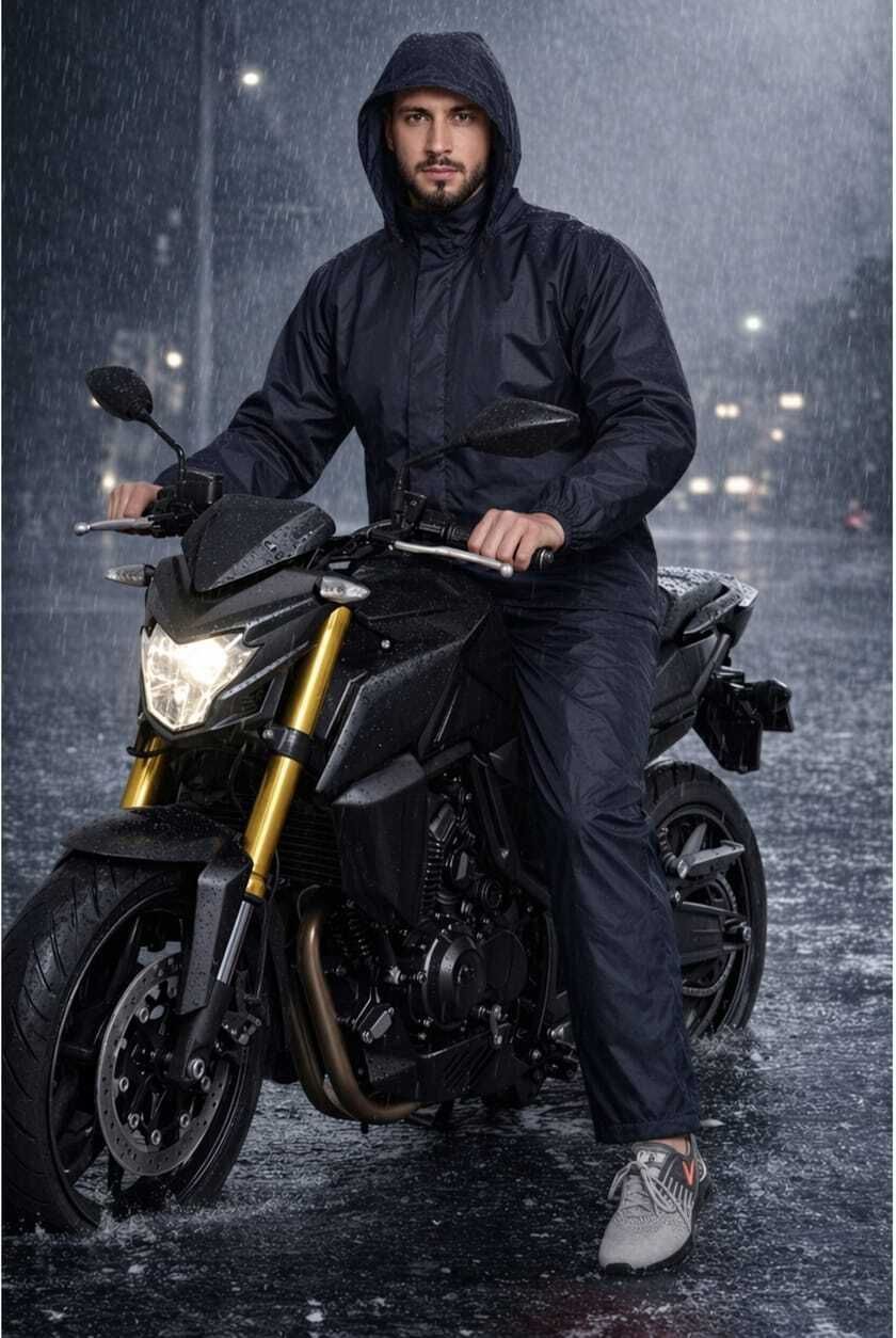 v nimoliya Solid Men Raincoat-picture-34