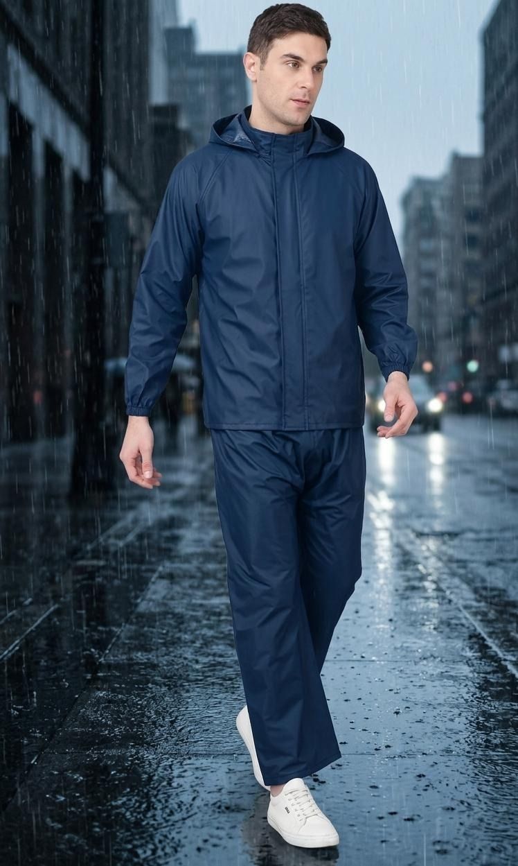 Solid Men Rain Suit-image-28