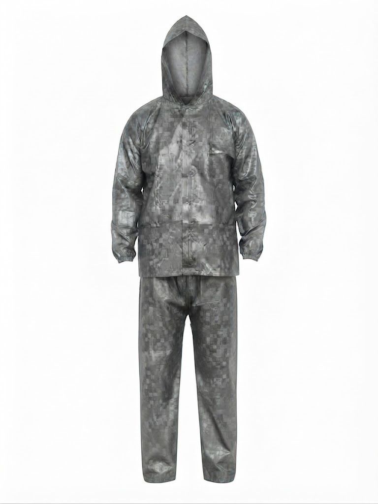 mehsha Checkered Men Rain Suit-picture-15