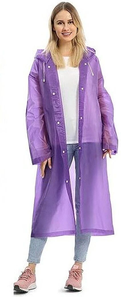 Solid Women Raincoat
