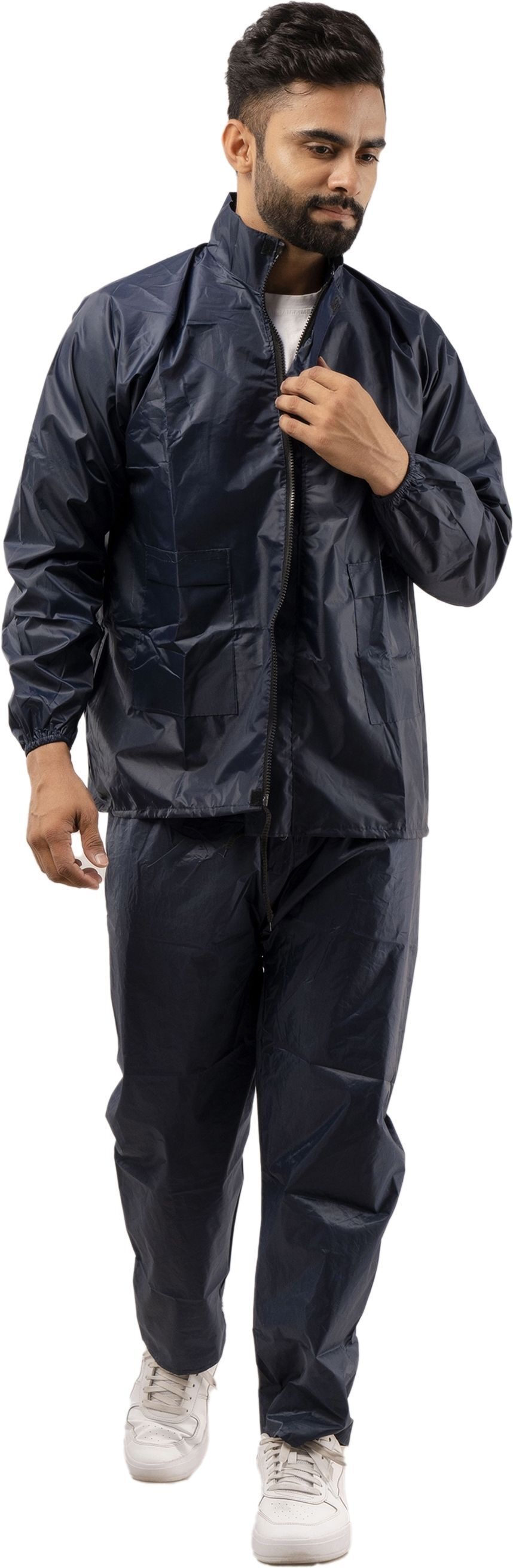 v nimoliya Solid Men Raincoat-picture-8