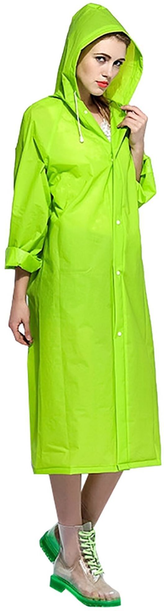 Solid Women Raincoat