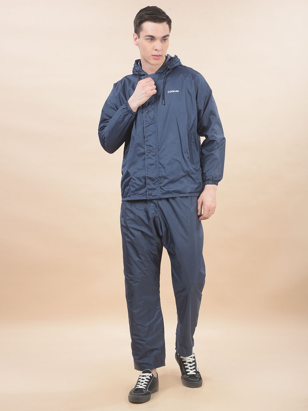 Solid Men Rain Suit
