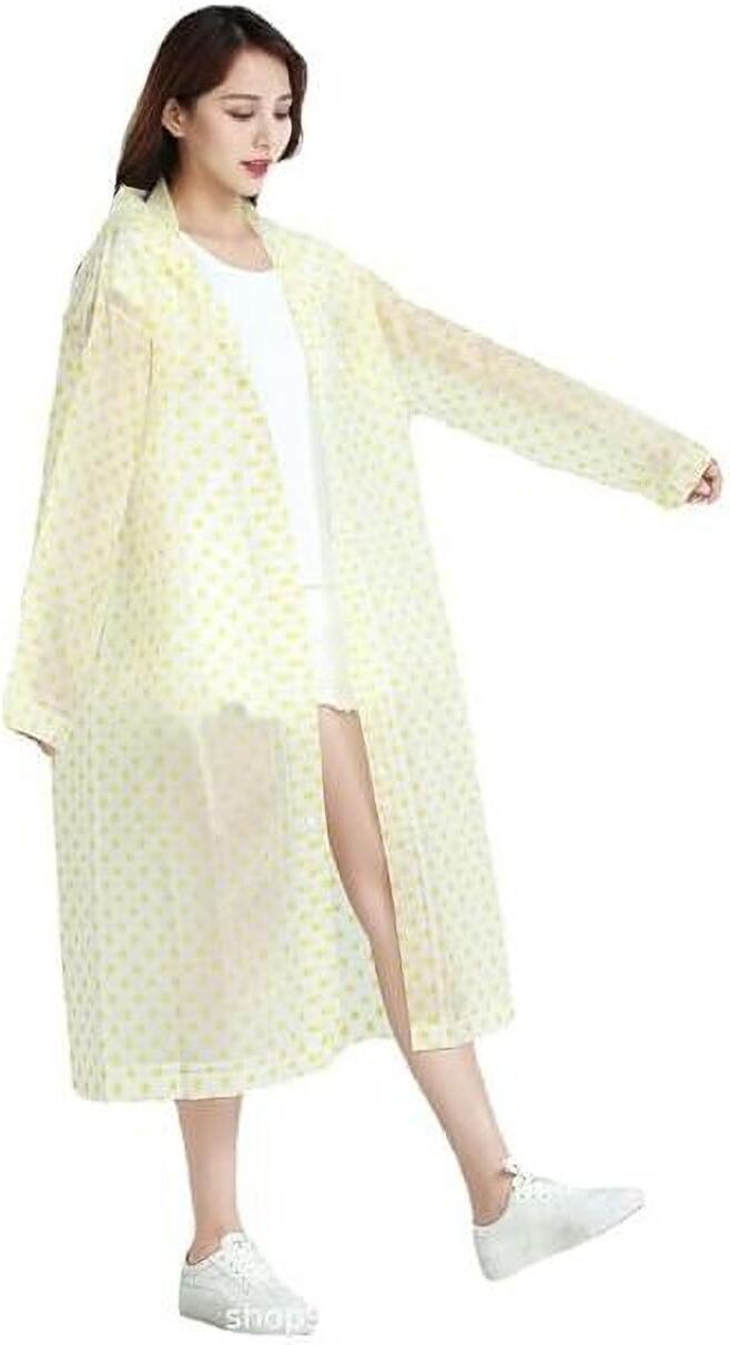 Polka Print Women Rain Suit-image-35