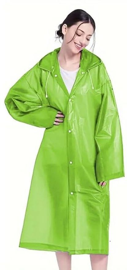 kolva Solid Women Raincoat-picture-41