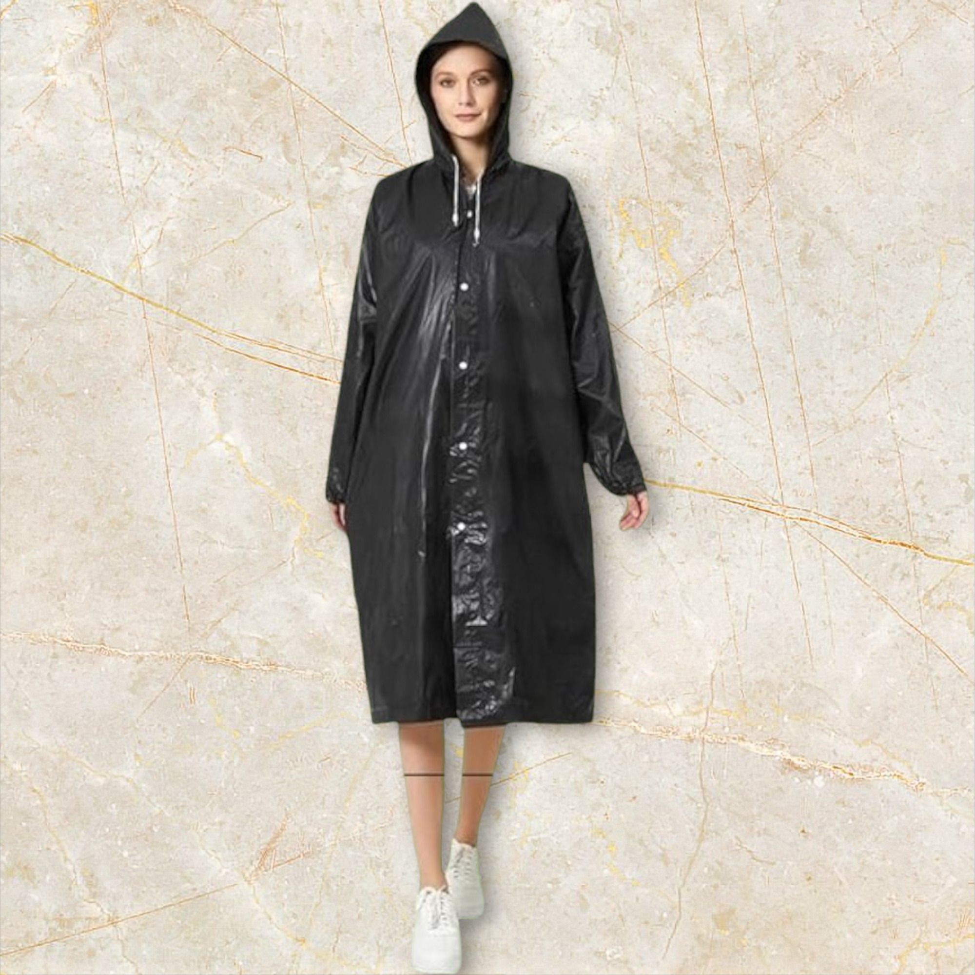 fashionon Solid Women Rain Suit-picture-47
