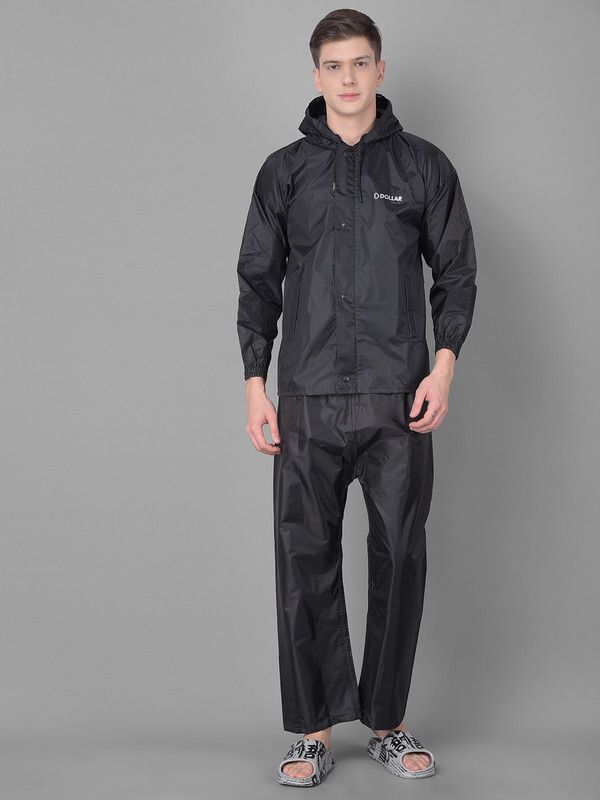Dollar Rainguard Men's PVC Full Sleeve Solid Raincoat Set Solid Men Raincoat-picture-28