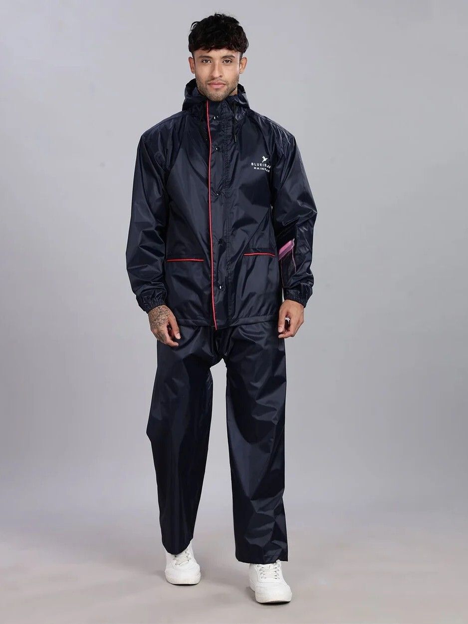 blueisland Solid Men Raincoat-picture-26
