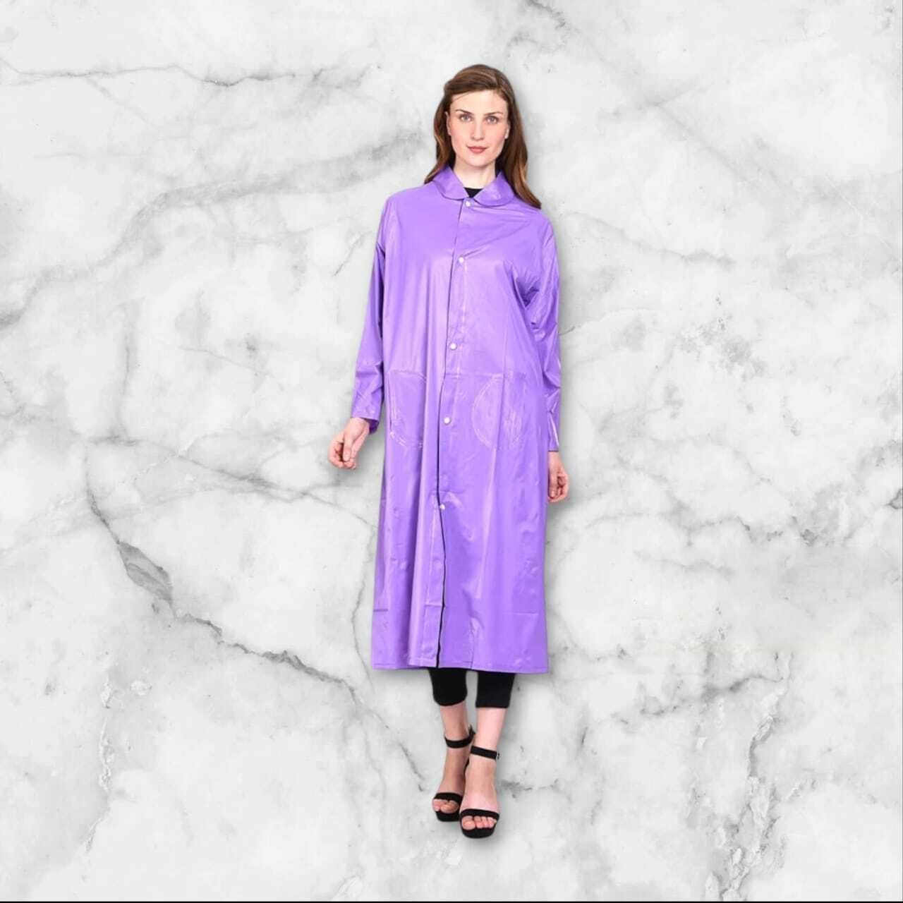 dressify Solid Women Raincoat-picture-16