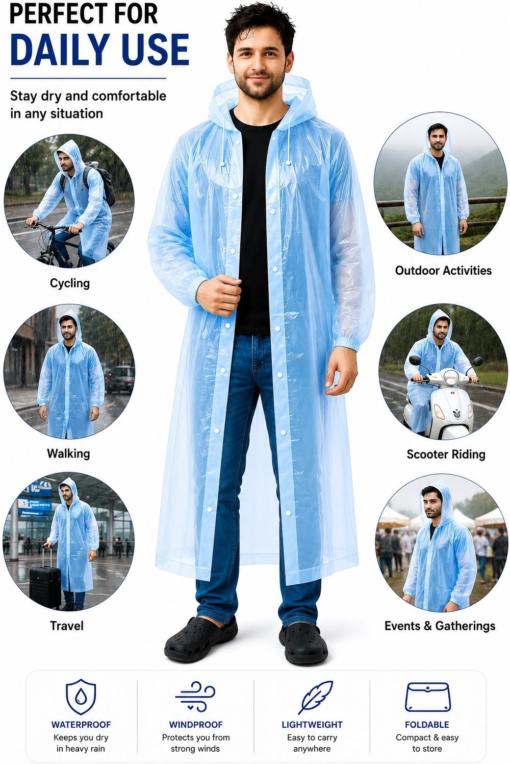 loom legacy Solid Men Raincoat-picture-35
