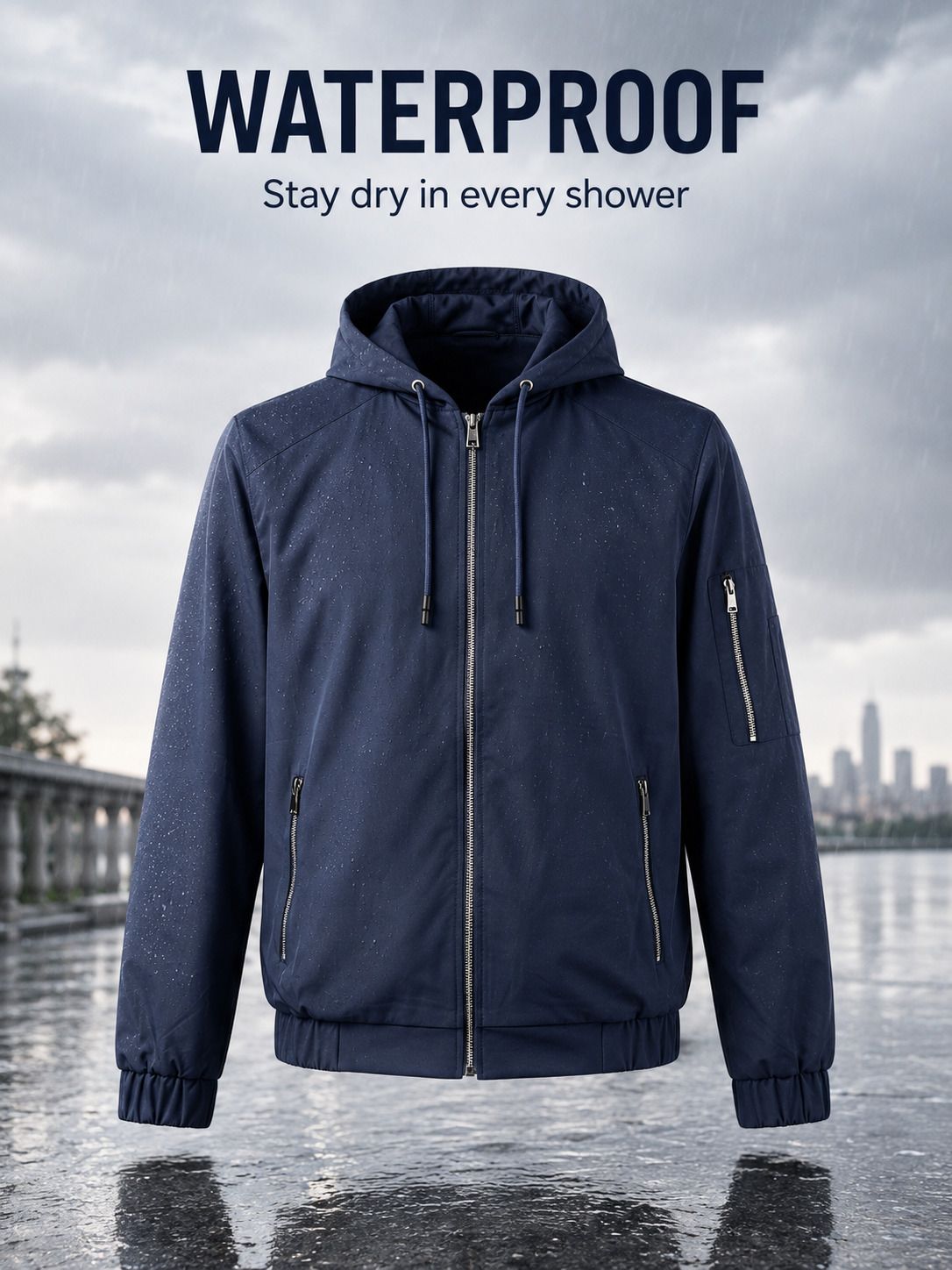 mia fashion Solid Men Raincoat-picture-12