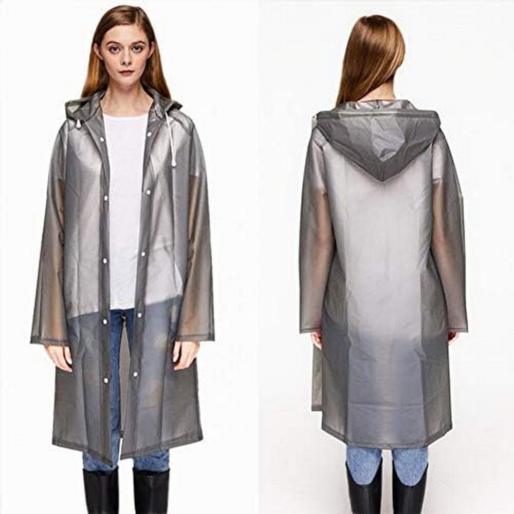 Solid Women Raincoat
