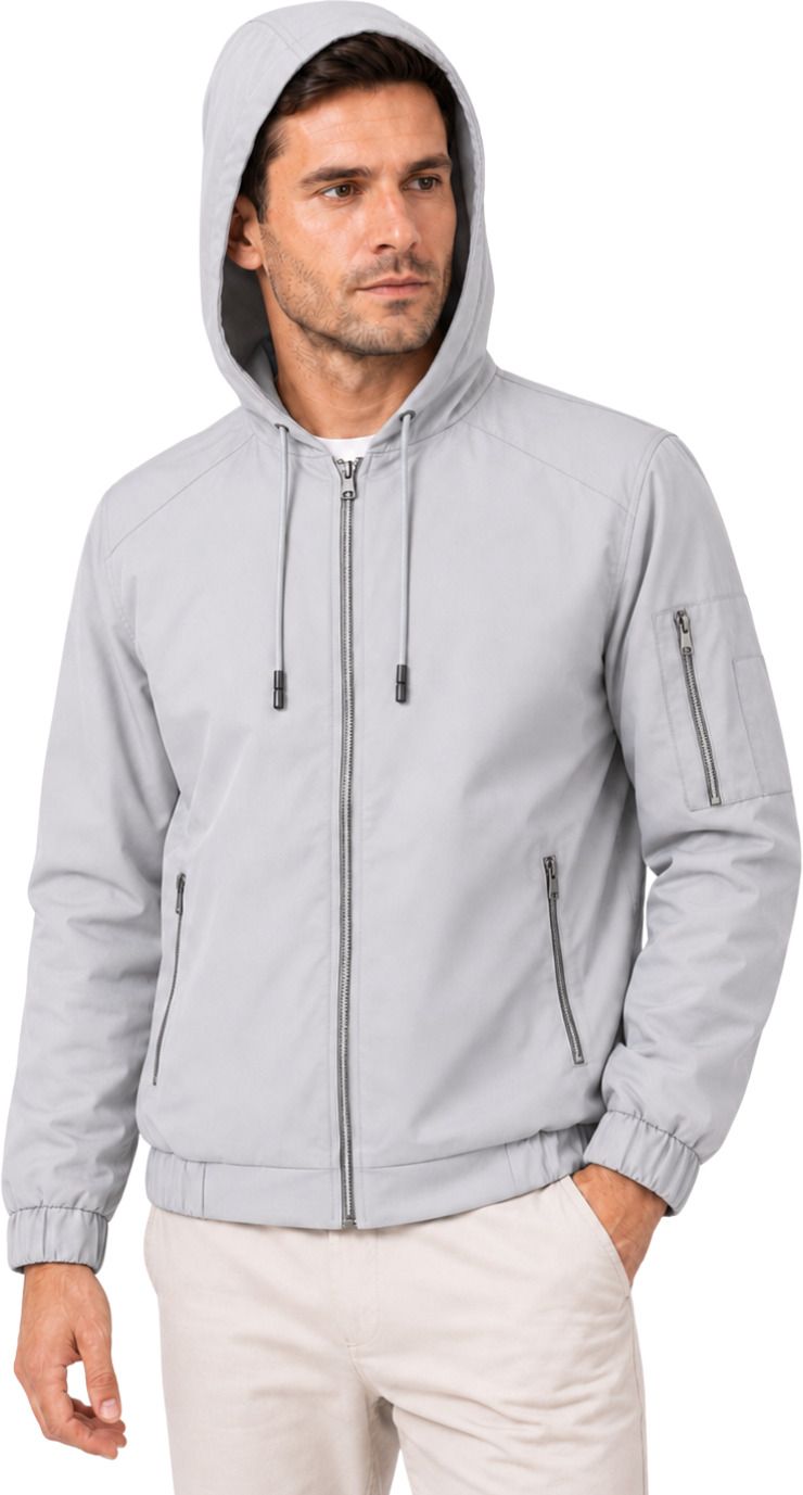 Solid Men Raincoat-image-14