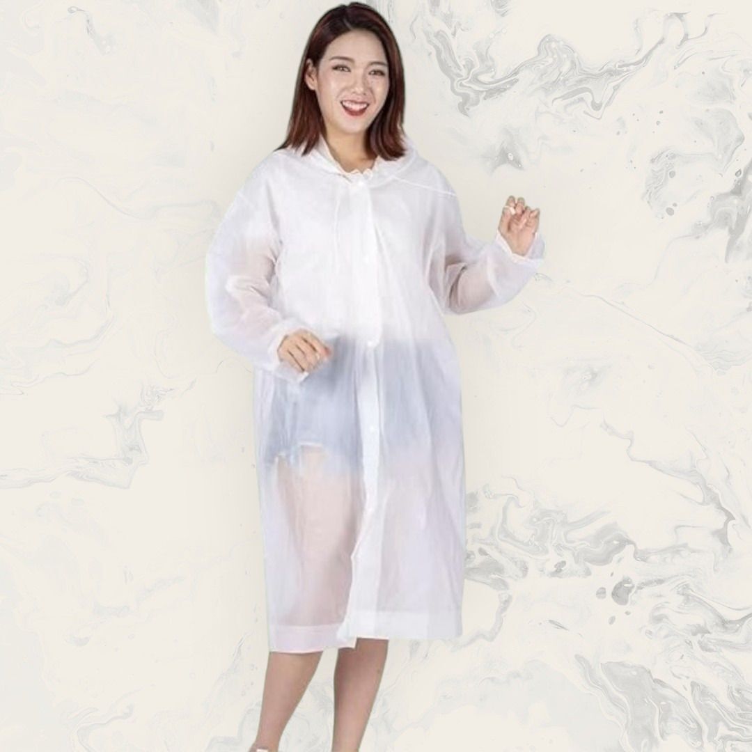 fashionon Solid Women Rain Suit-picture-15