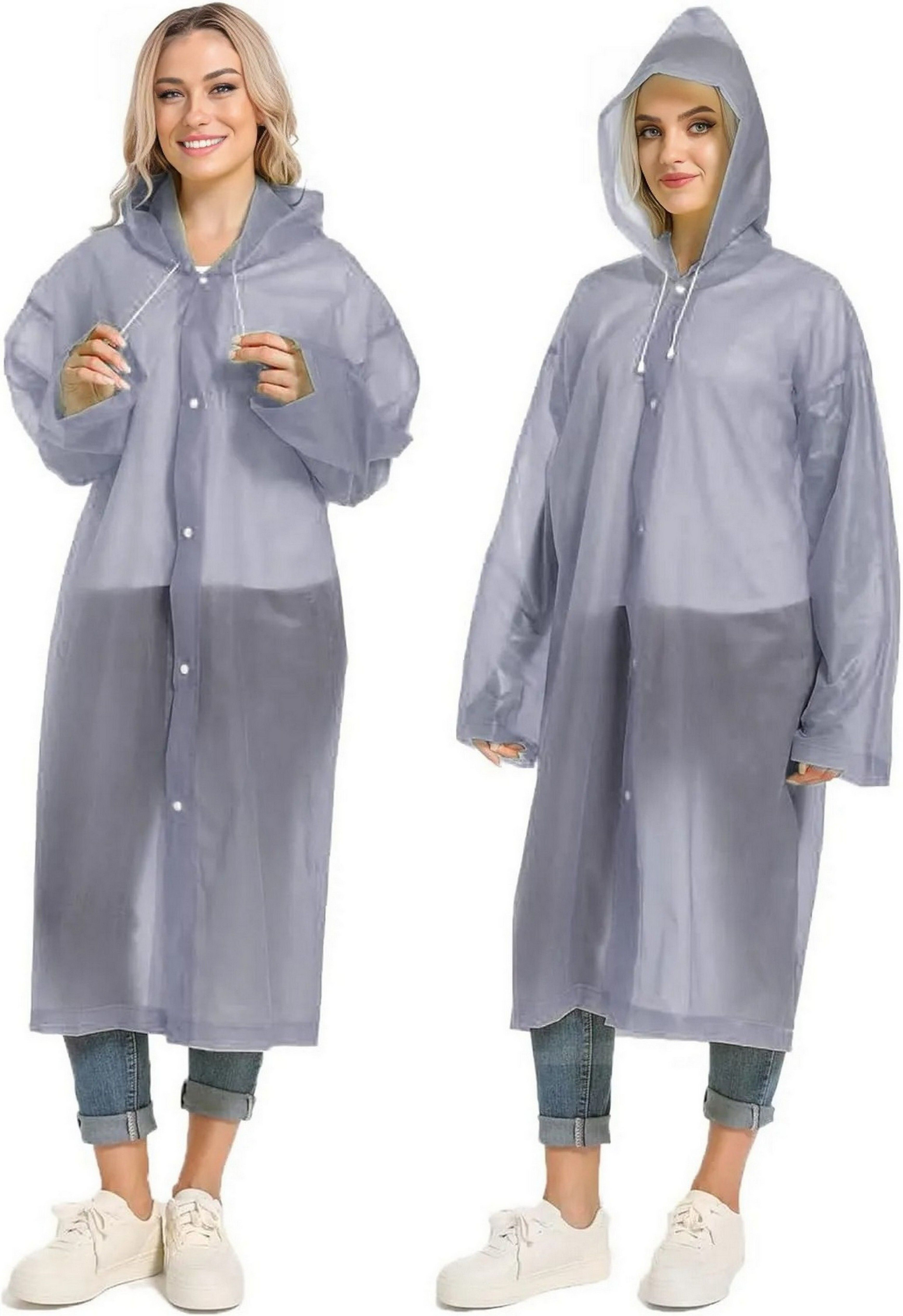 infispace Solid Women Rain Poncho-picture-23