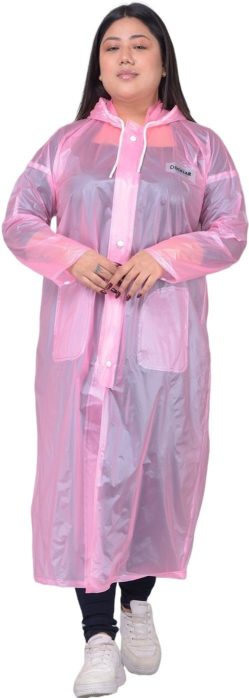 dollar Solid Women Raincoat-picture-26