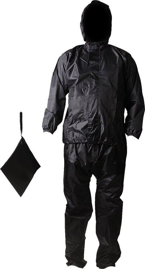 Solid Men Raincoat