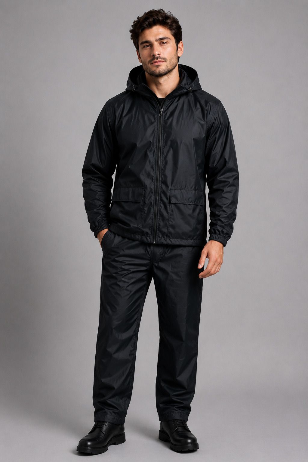 kishori fabs Solid Men Rain Suit-picture-26