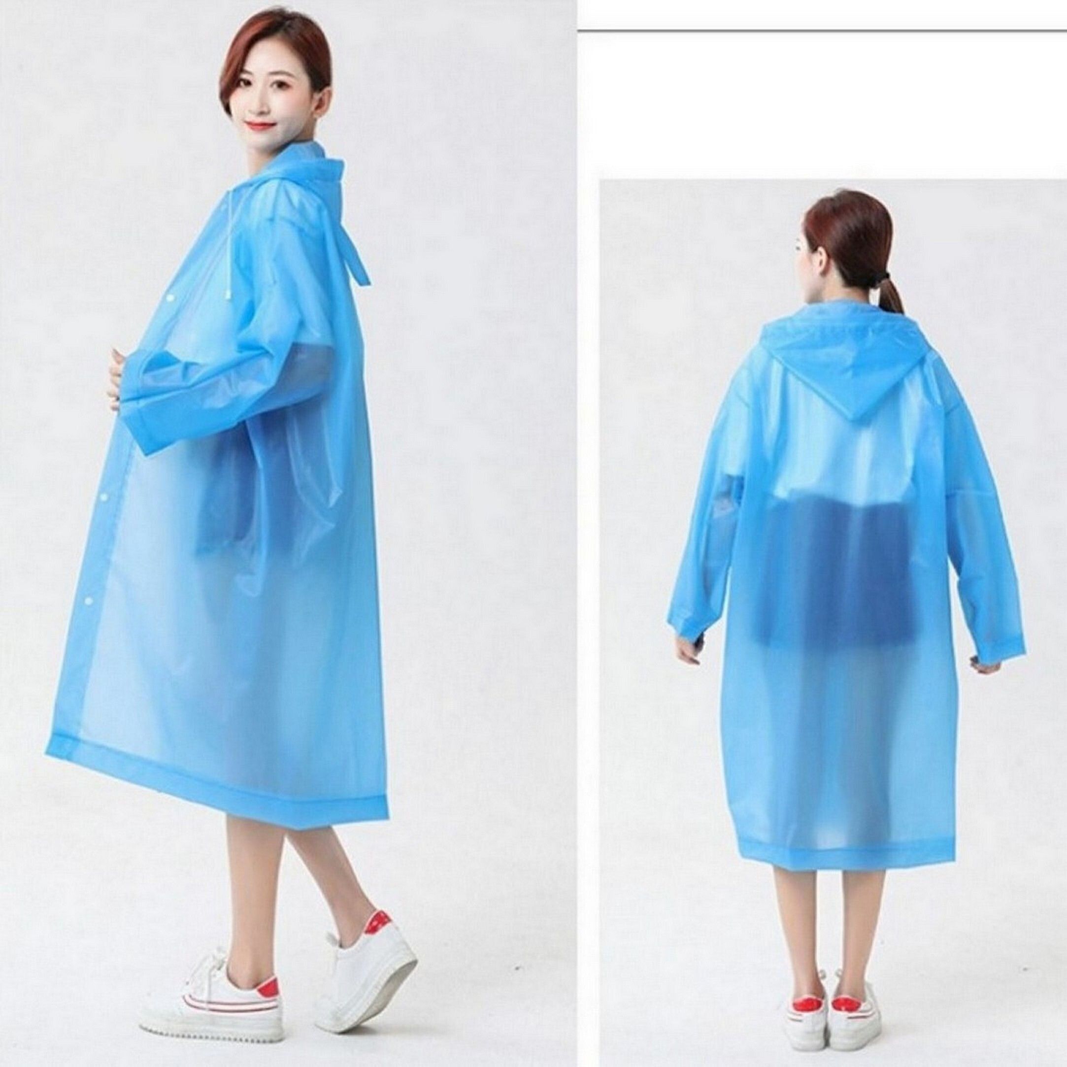 shatviik Solid Women Raincoat-picture-32