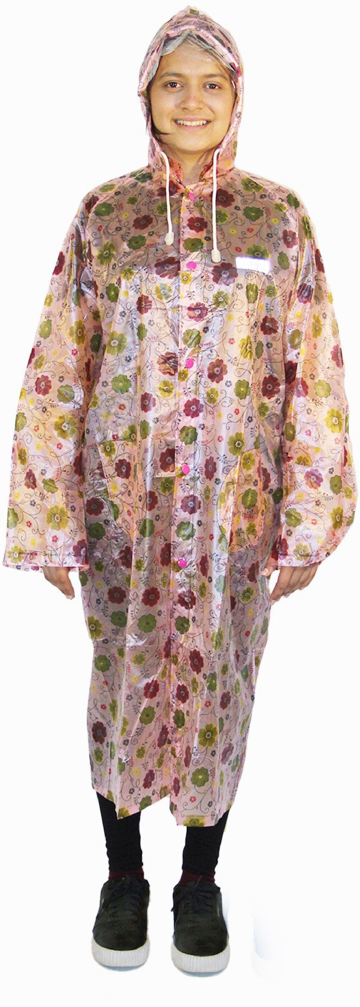 kolva Floral Print Women Rain Suit-picture-27