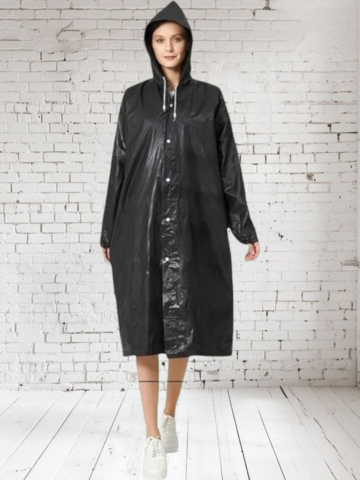 kolva Solid Women Rain Suit-picture-10