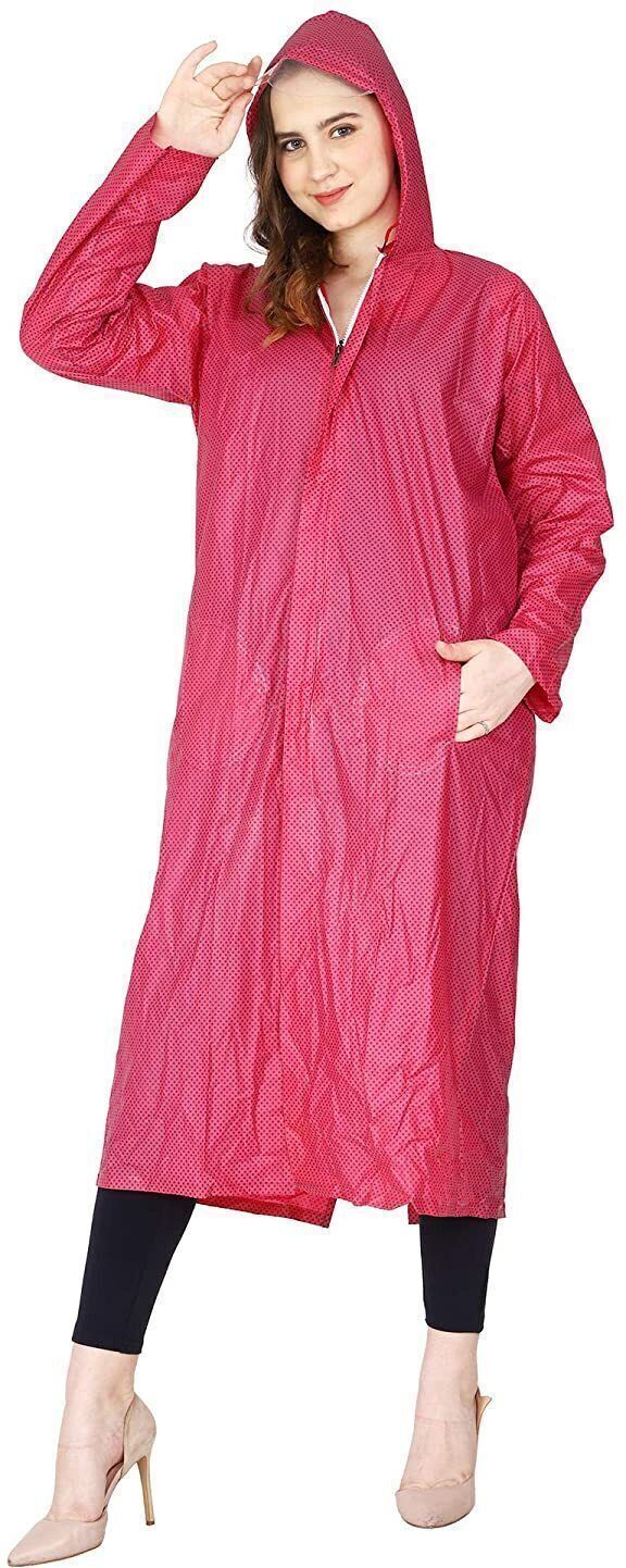 fashionon Solid Women Rain Suit-picture-22