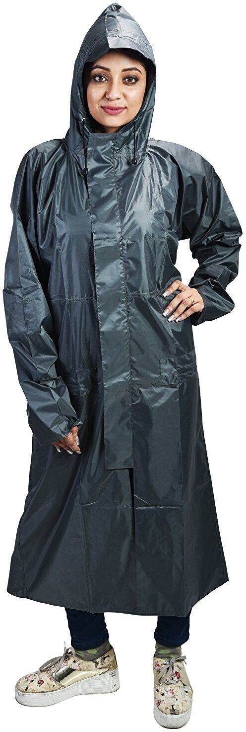 Solid Women Raincoat