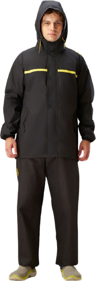 Solid Men Raincoat