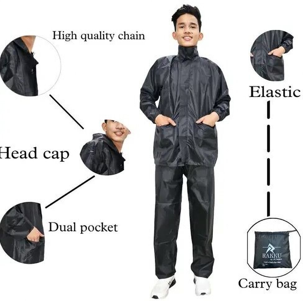 v nimoliya Solid Men Raincoat-picture-48