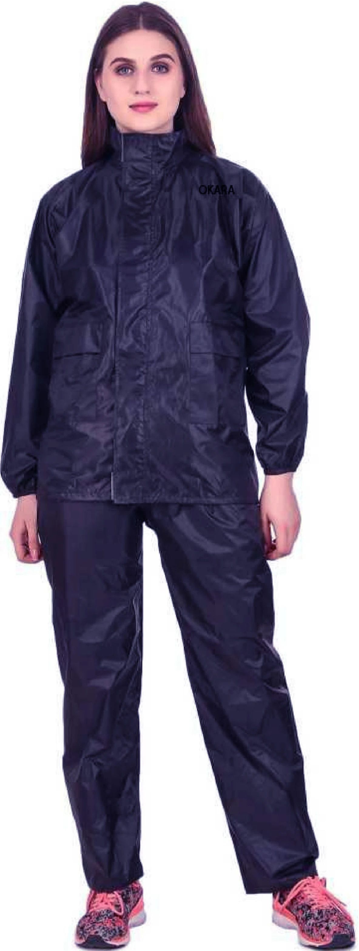 n g products Solid Women Raincoat-picture-24
