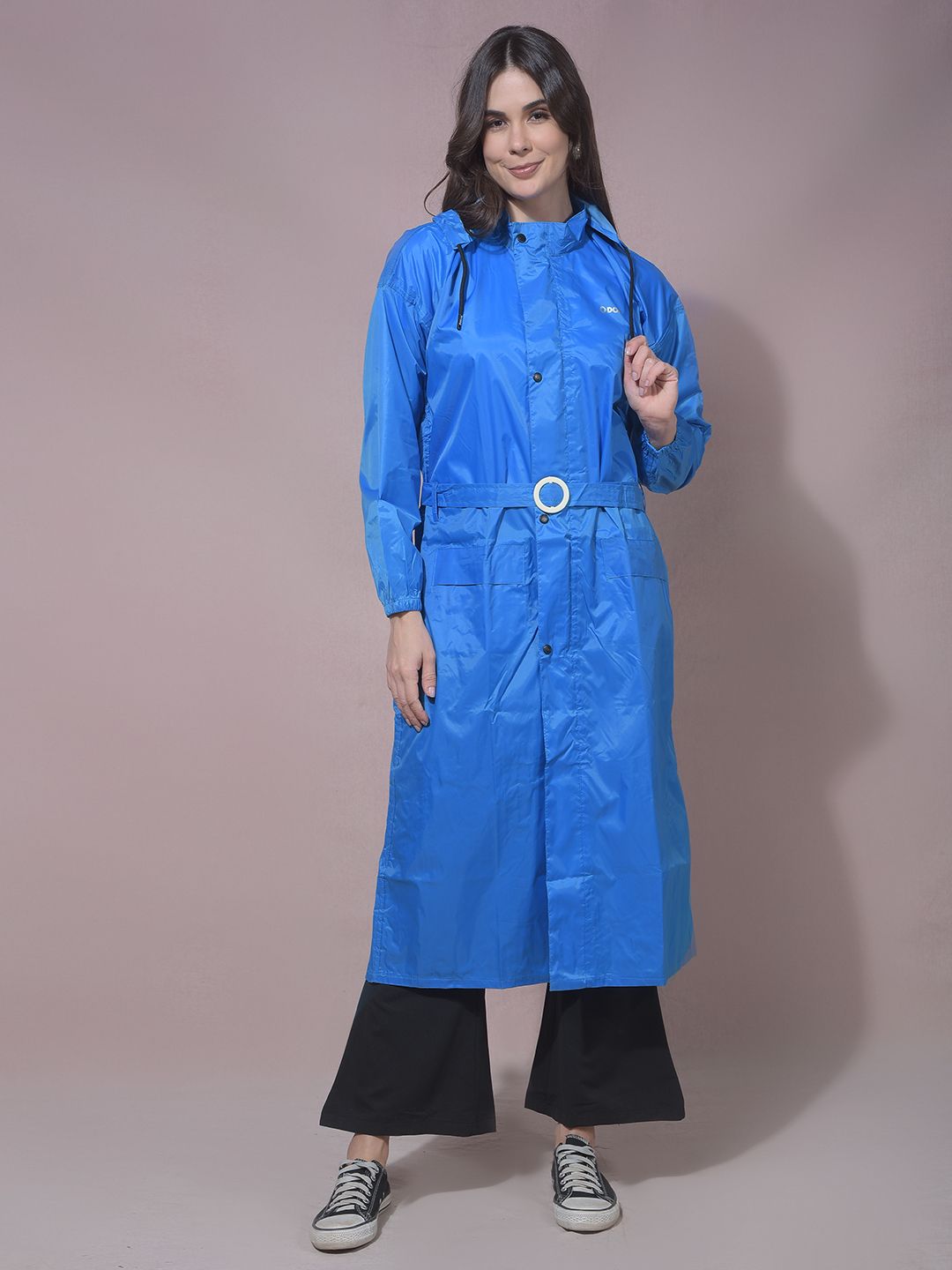 dollar Solid Women Raincoat-picture-35