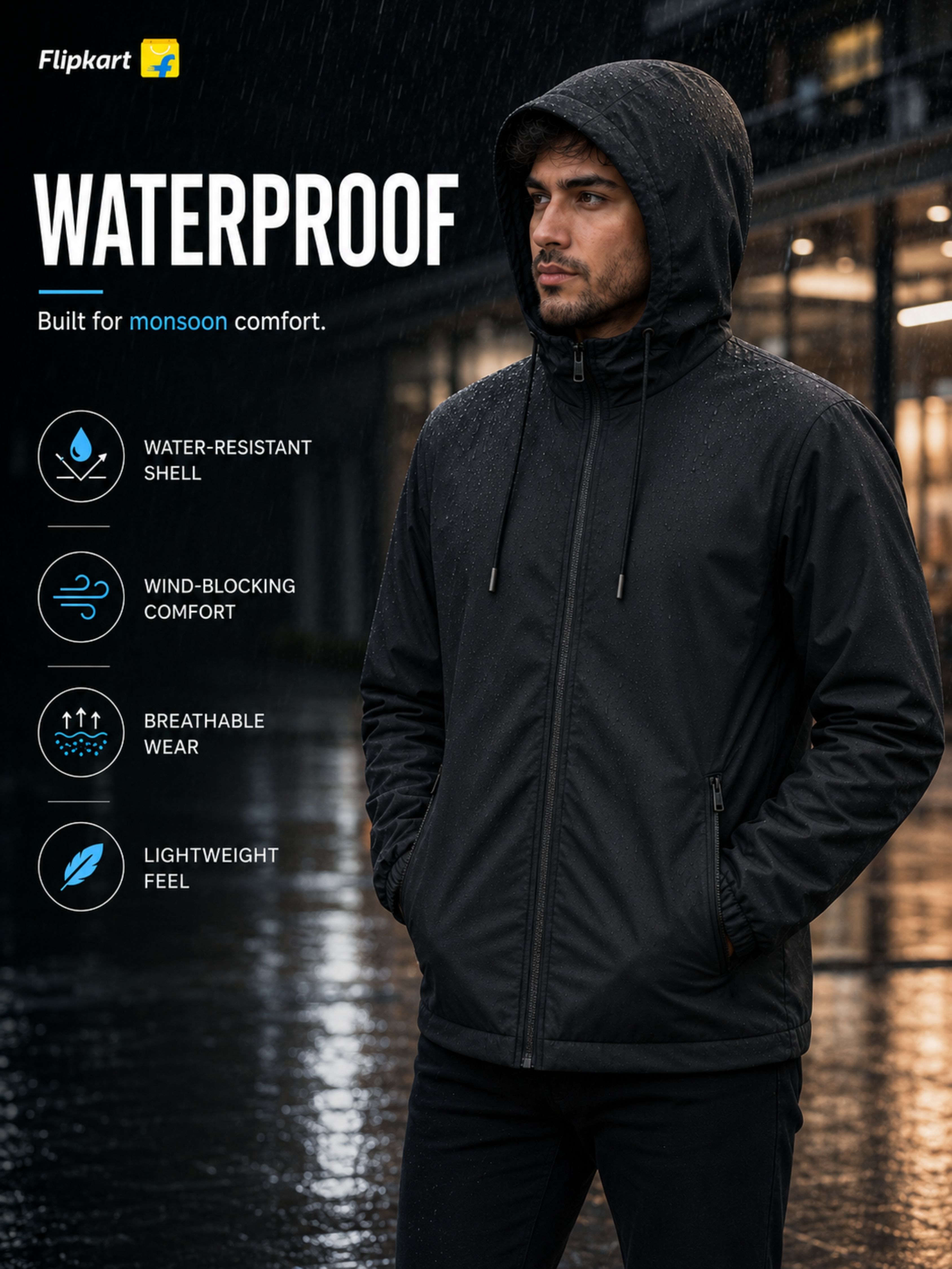 mia fashion Solid Men Raincoat-picture-13