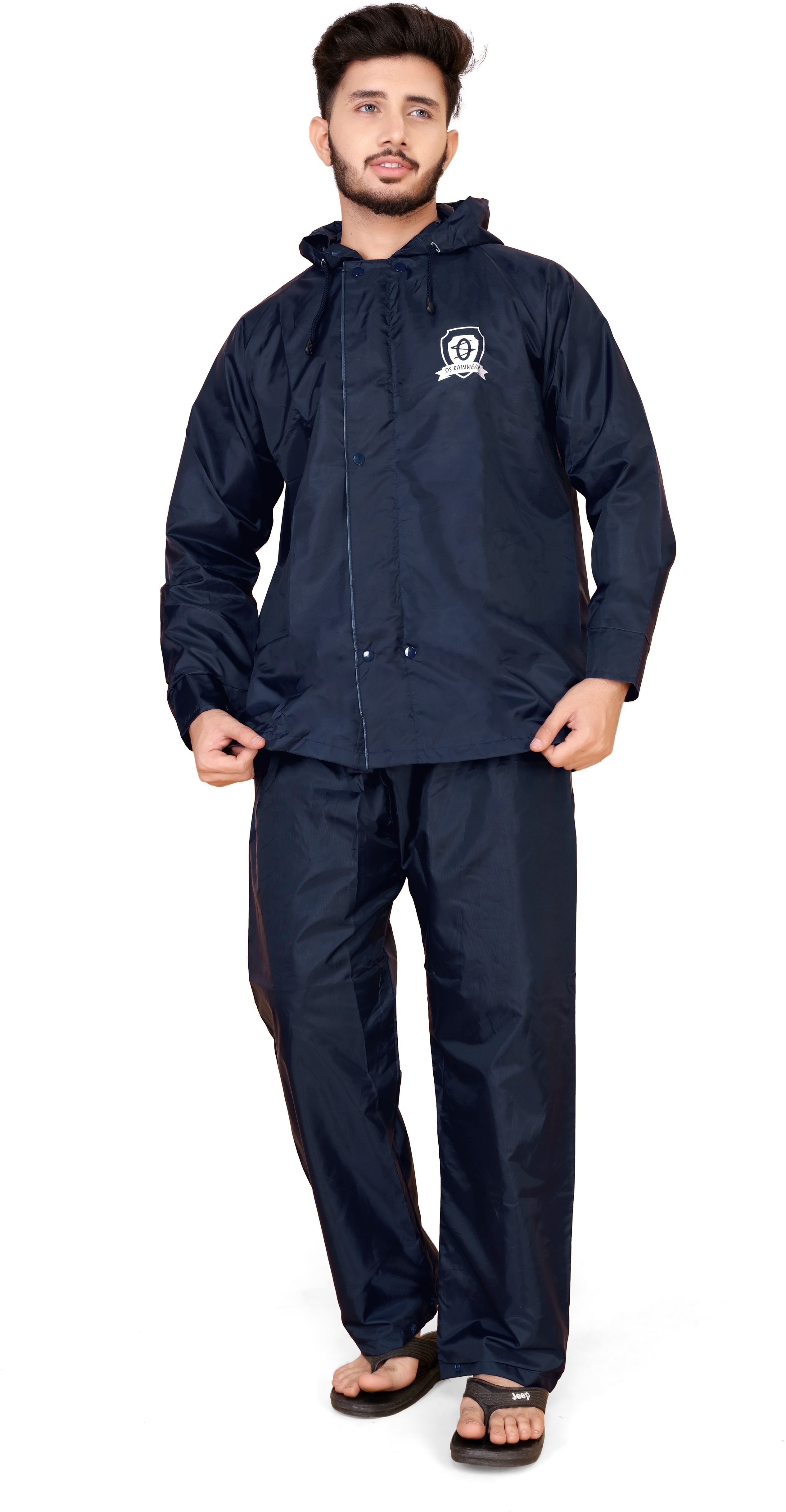 trust ous Solid Men Raincoat-picture-27