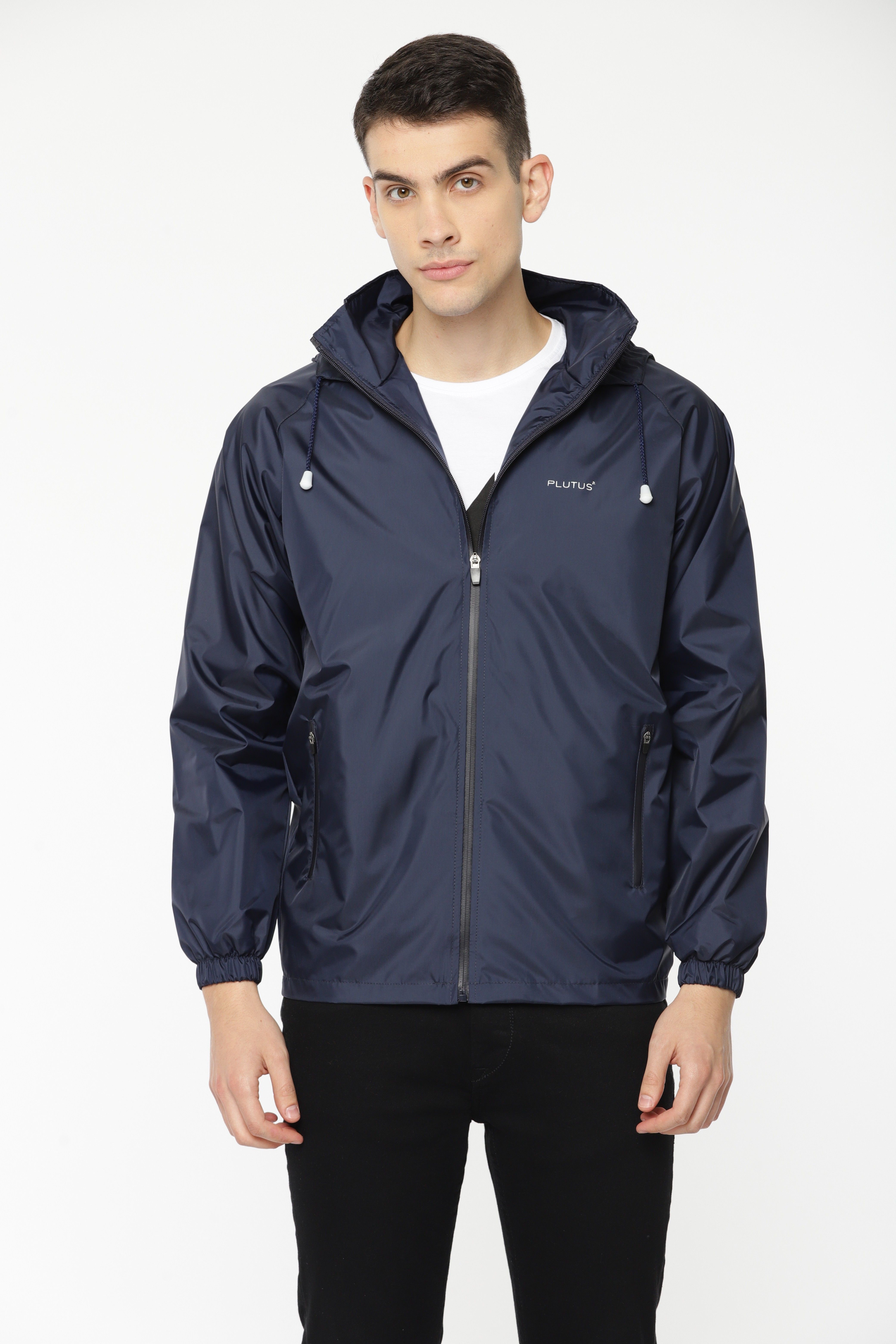 plutus Solid Men Raincoat-picture-16