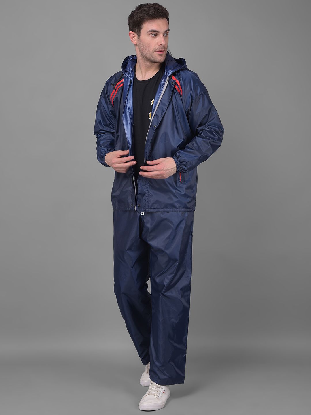 dollar Solid Men Rain Suit-picture-23
