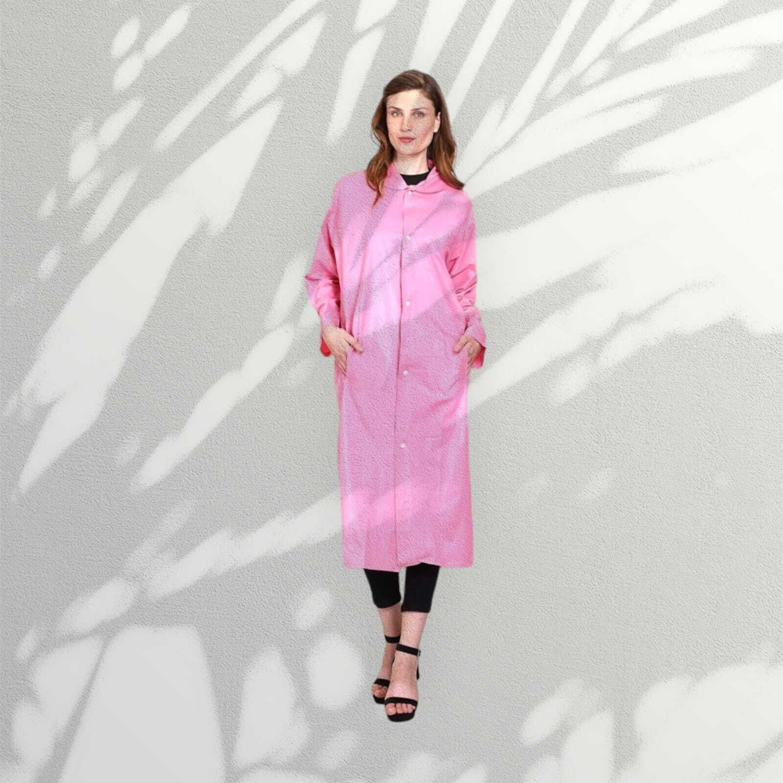 dressify Solid Women Raincoat-picture-12