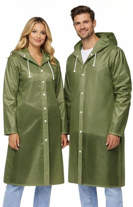 fashionon Solid Women Rain Suit-picture-23