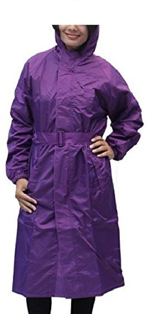 fashionon Solid Women Rain Suit-picture-47