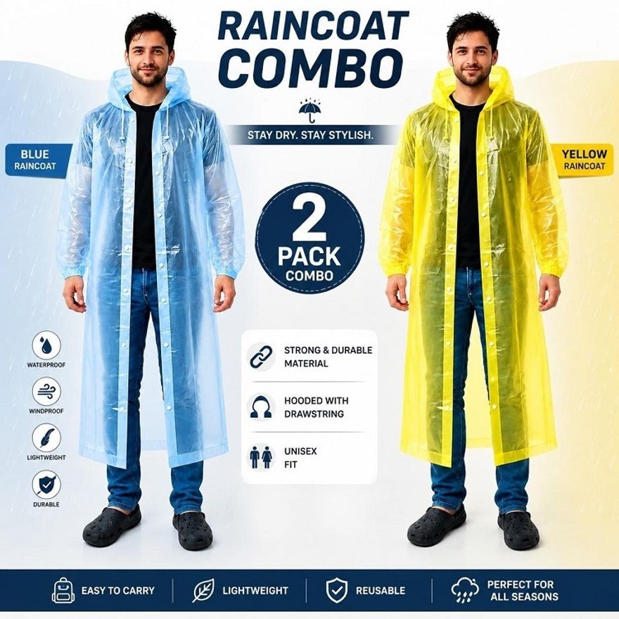 desoria Solid Men Raincoat-picture-28