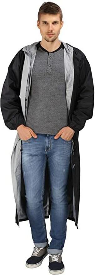 Solid Men Raincoat-image-2