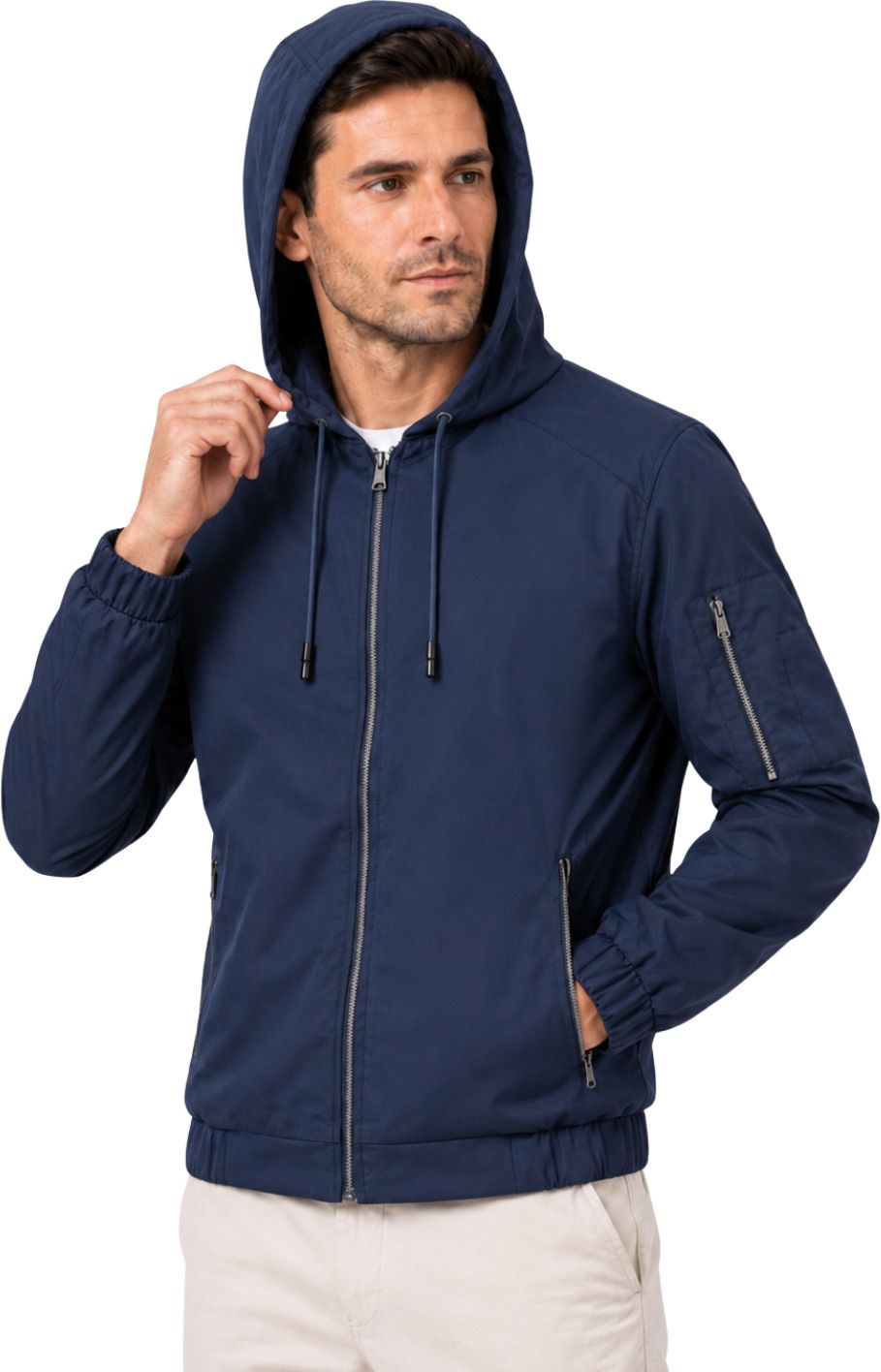 caraba Solid Men Raincoat-picture-17