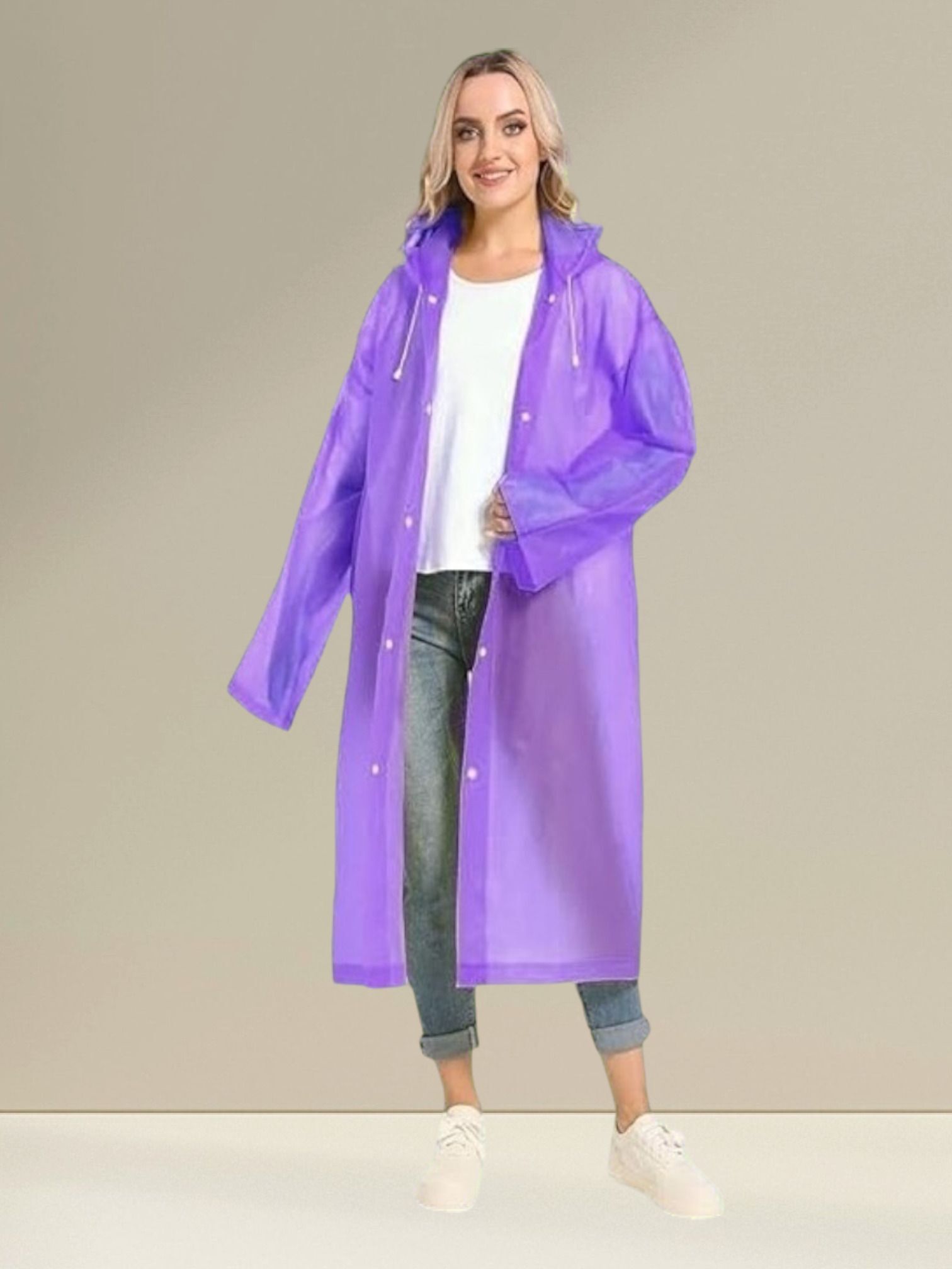 opparel Solid Women Raincoat-picture-10