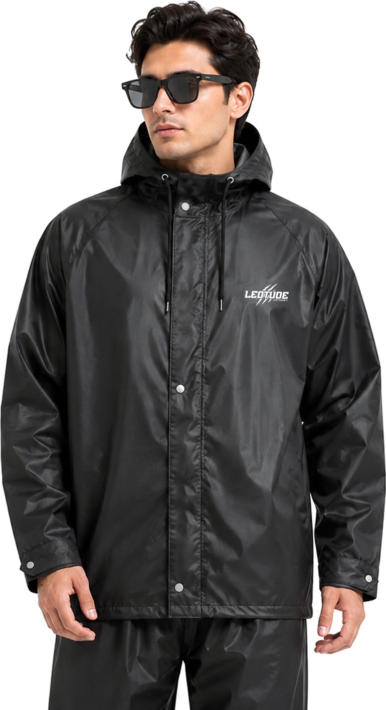 leotude Solid Men Rain Suit-picture-33