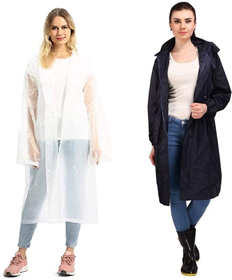 fashionon Solid Women Rain Suit-picture-16