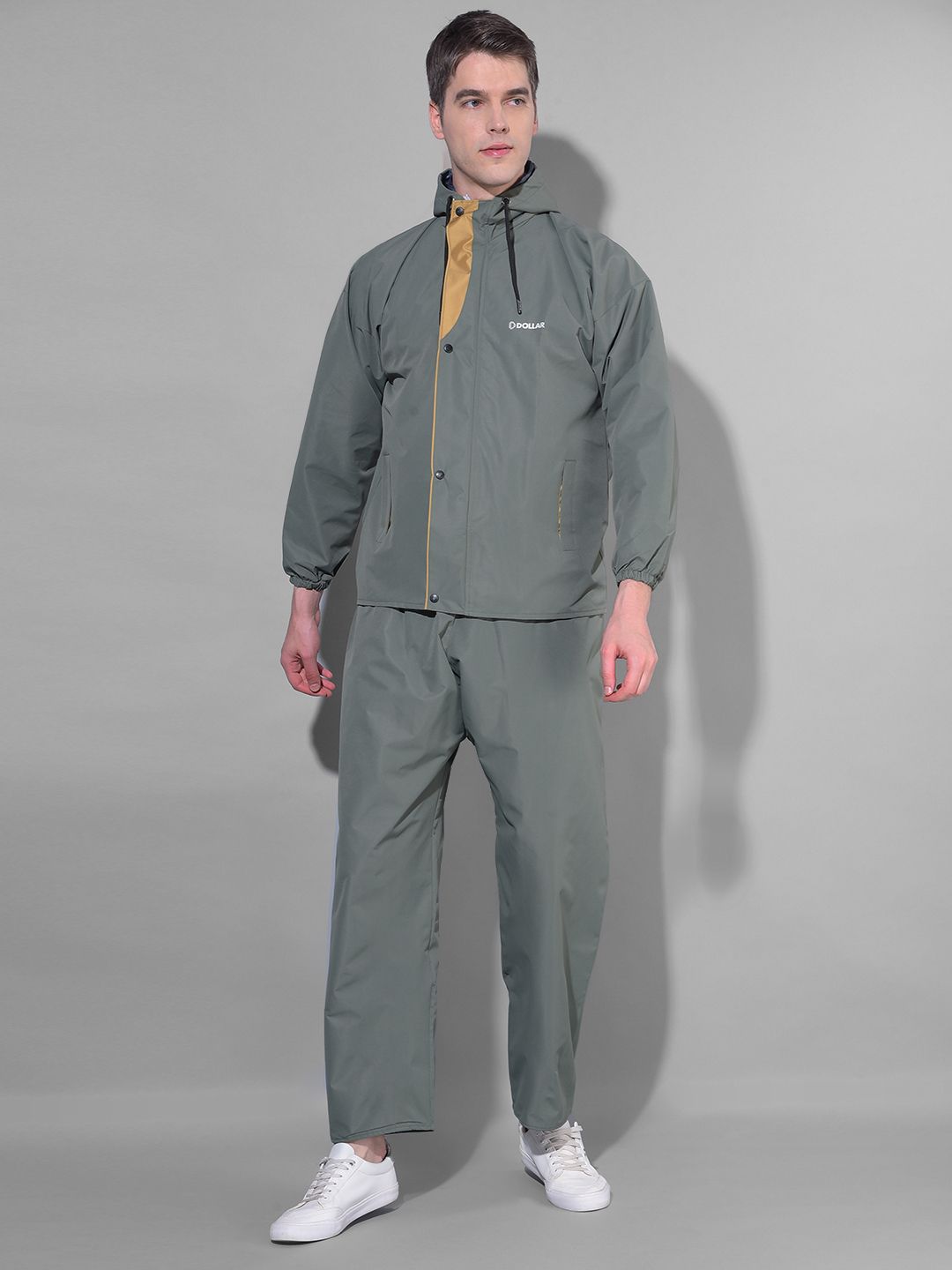 dollar Colorblock Men Rain Suit-picture-23